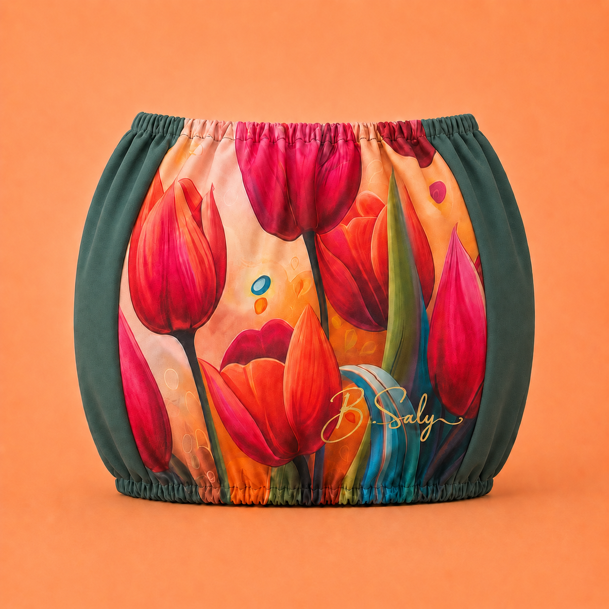 Trolley Fabric Cover – Abstract Floral