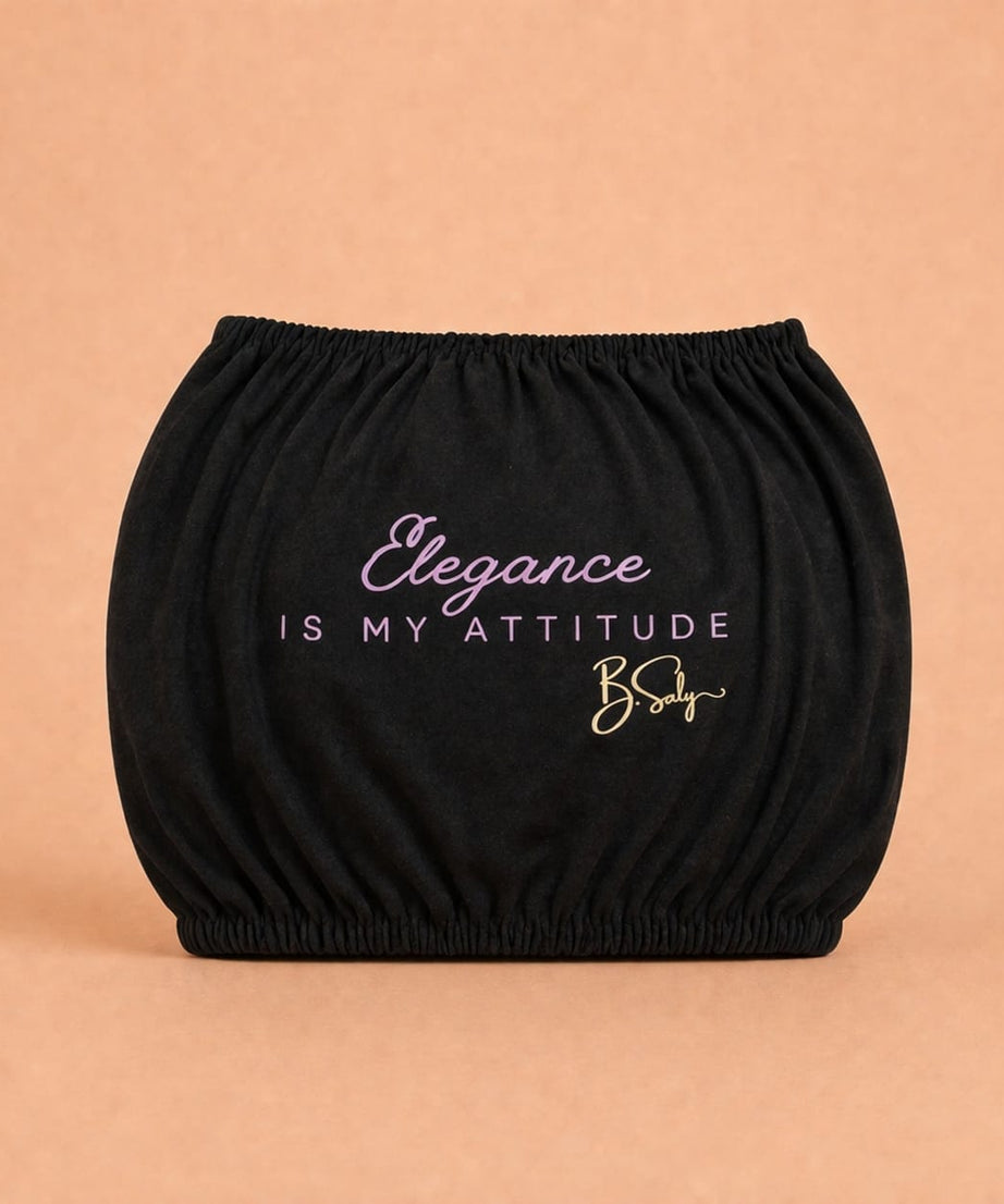 Trolley Fabric Cover - Elegance is My Attitude