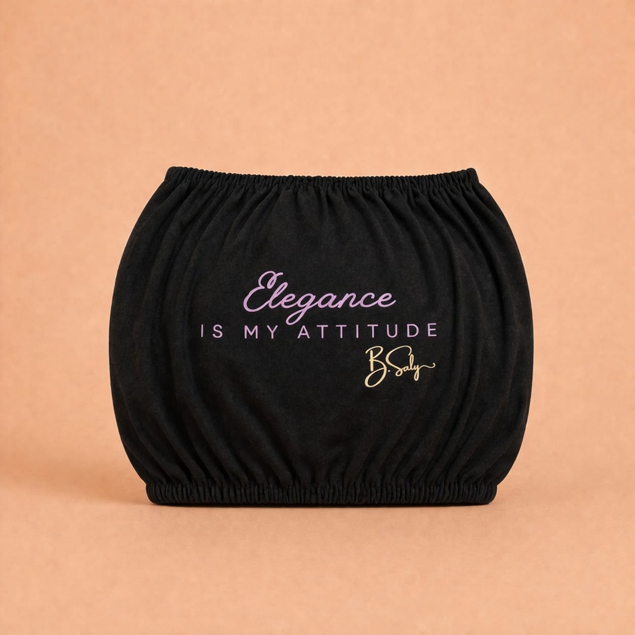 Trolley Fabric Cover - Elegance is My Attitude