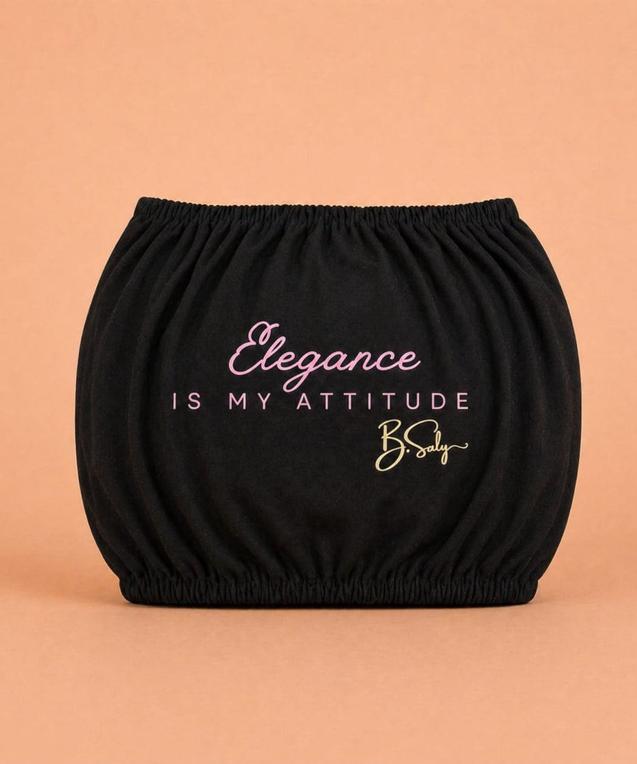 Trolley Fabric Cover - Elegance is My Attitude