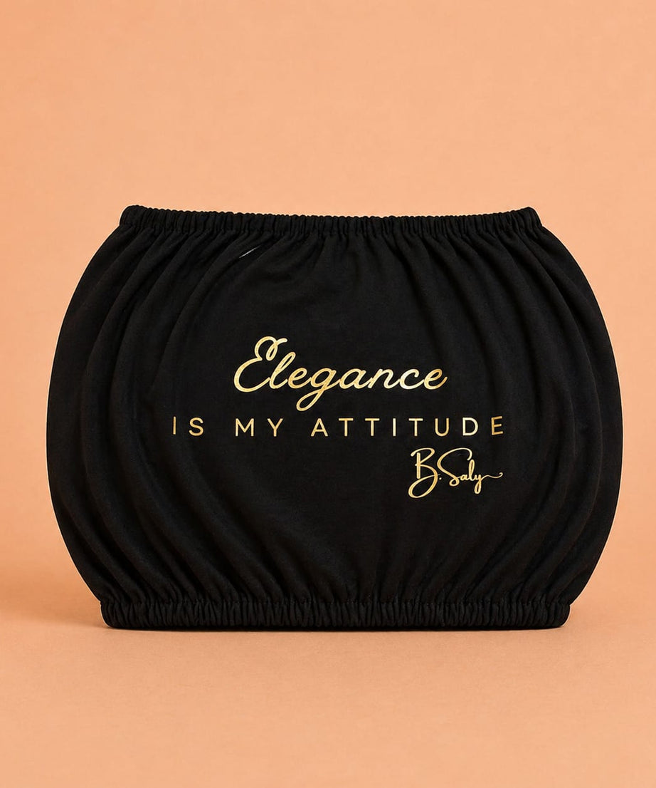 Trolley Fabric Cover - Elegance is My Attitude