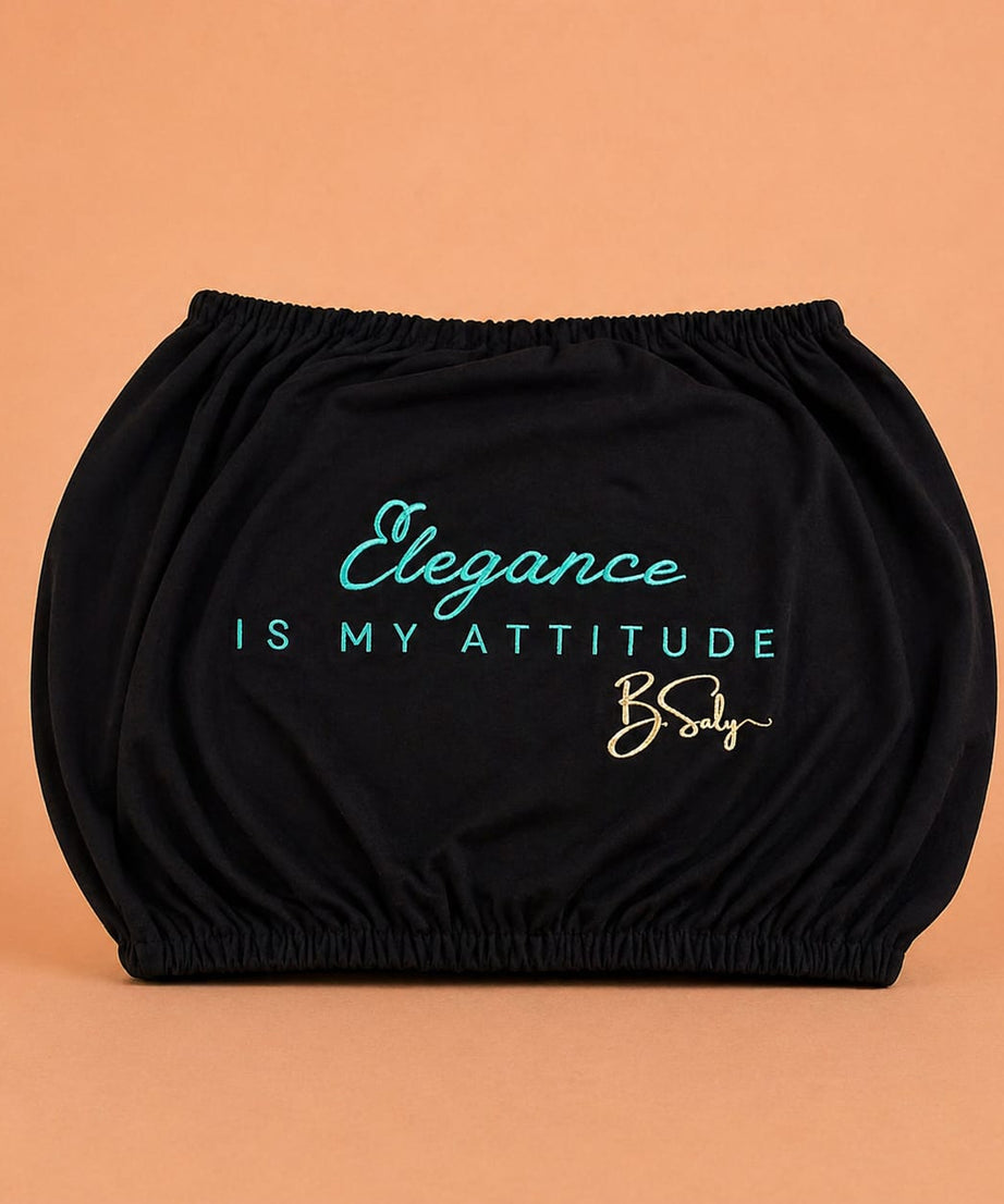Trolley Fabric Cover - Elegance is My Attitude