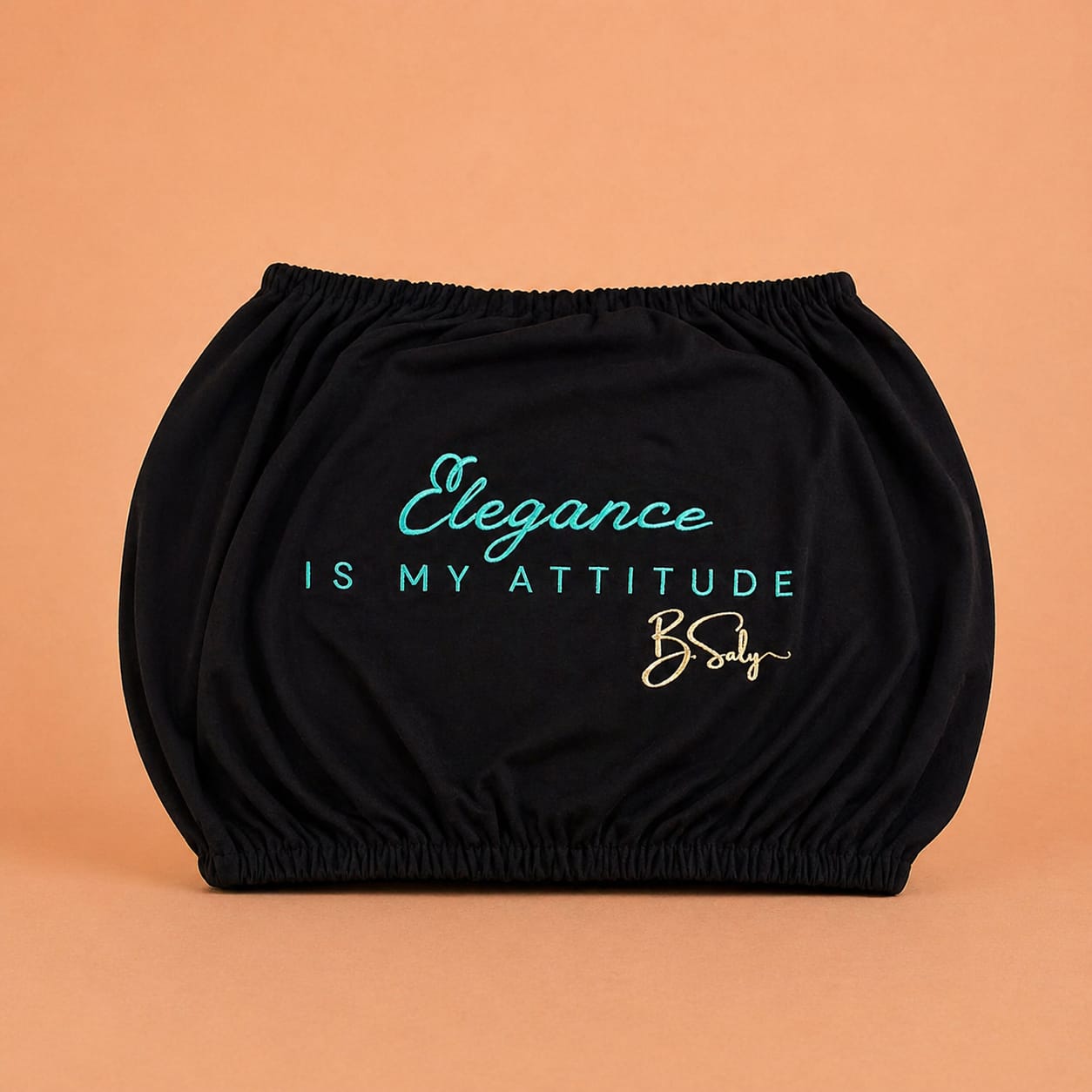 Trolley Fabric Cover - Elegance is My Attitude