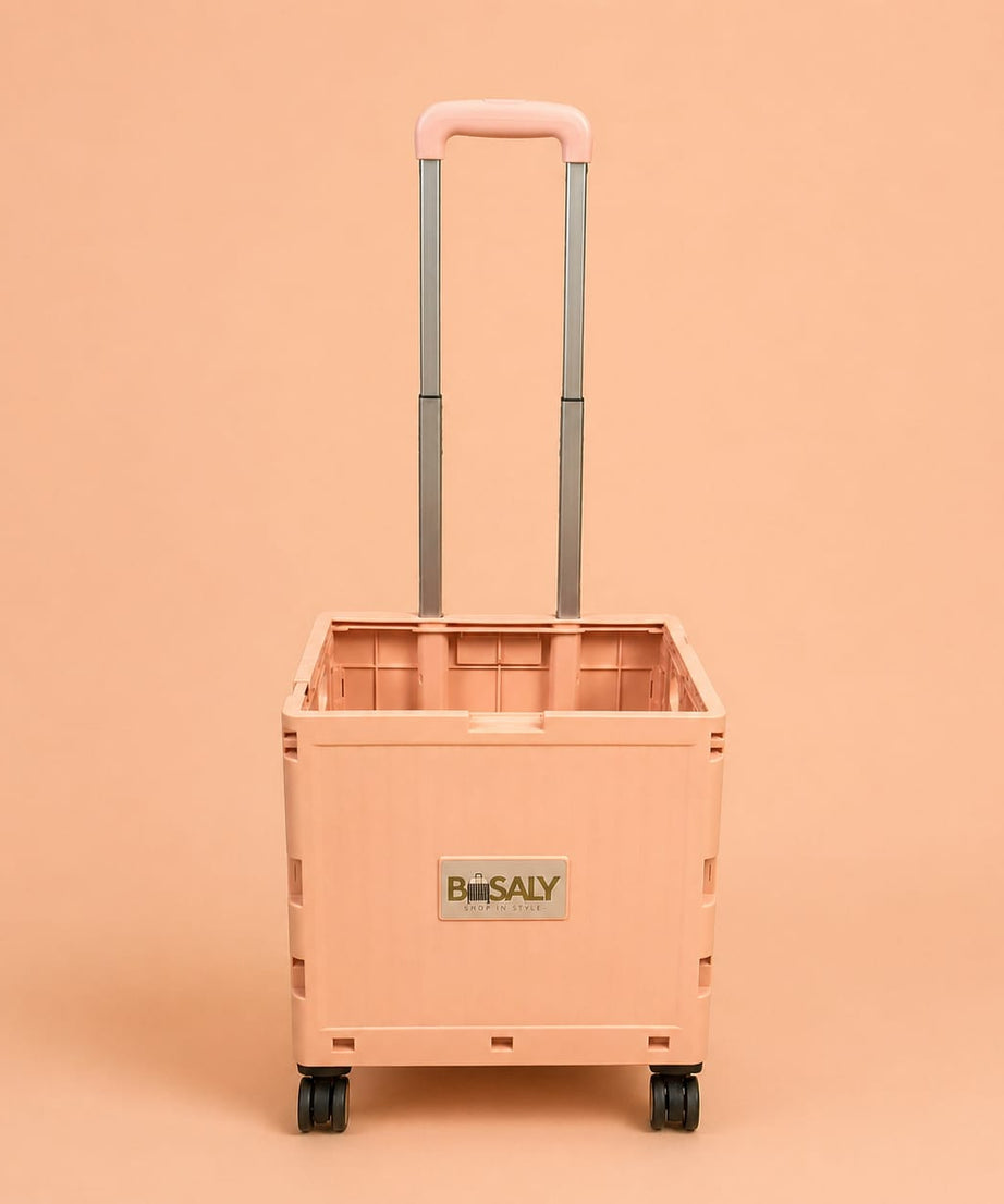 Folding Shopping Cart with four Wheels