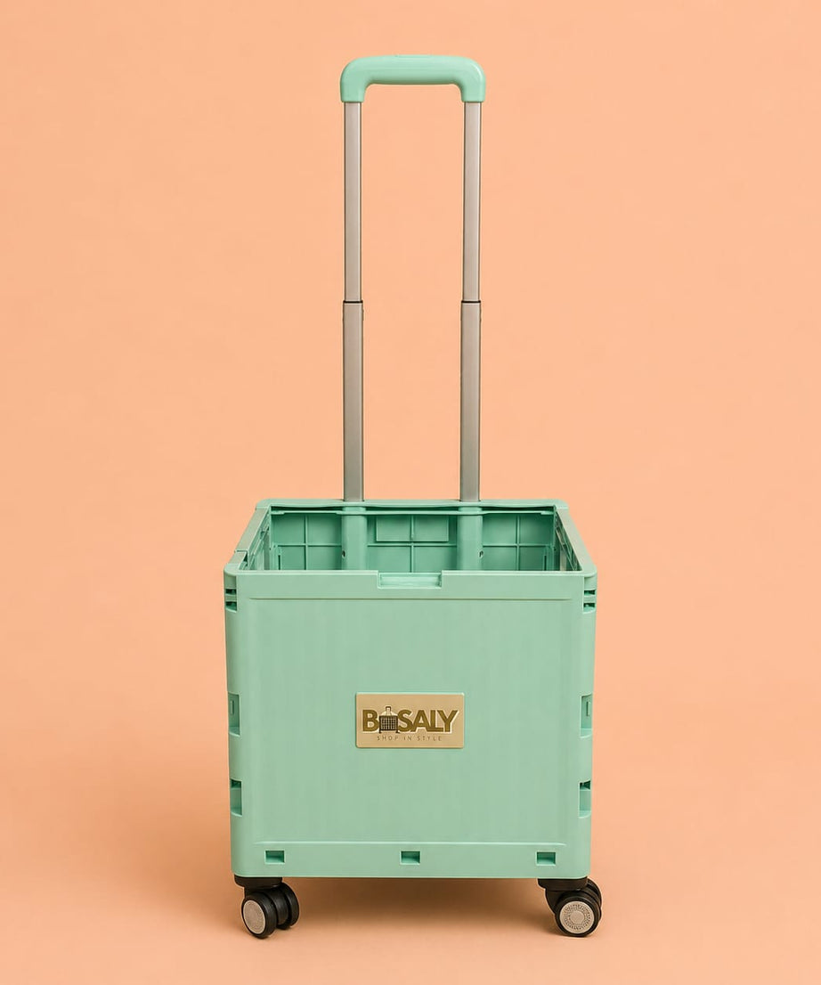 Folding Shopping Cart with four Wheels