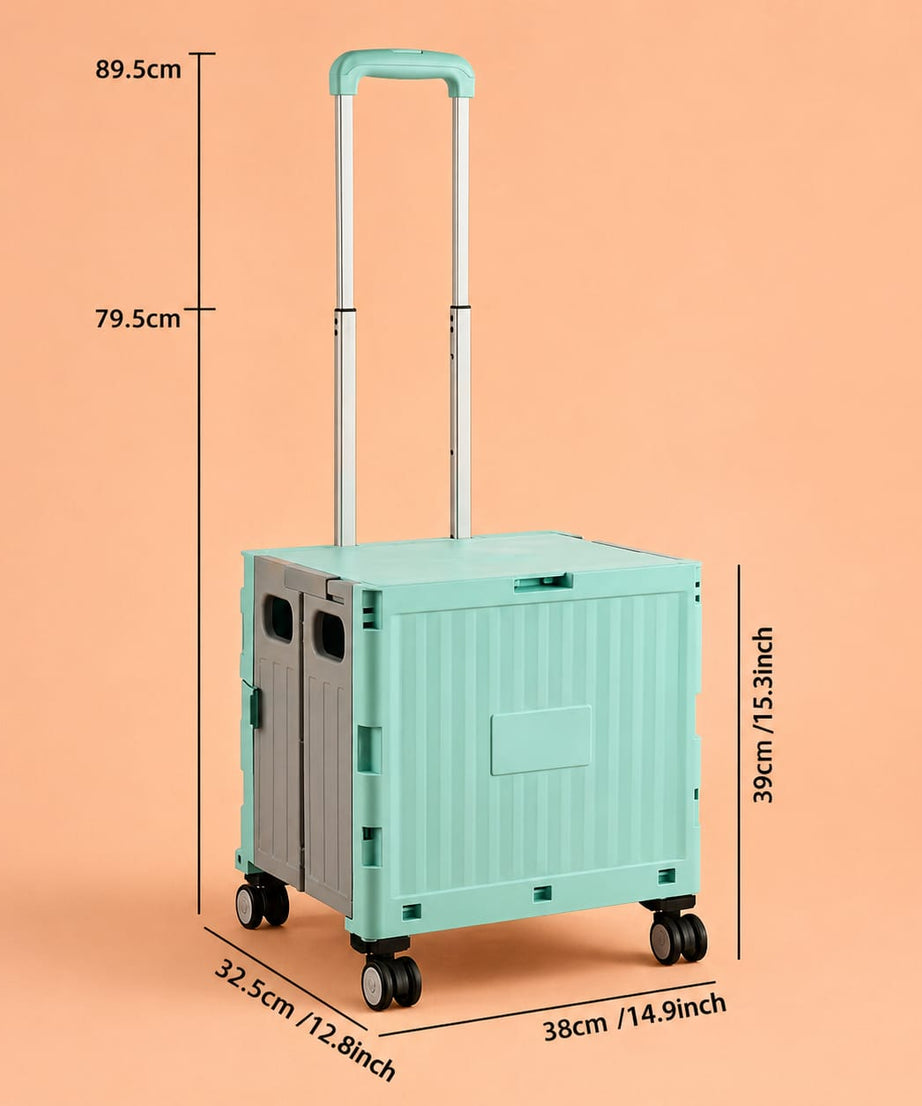 Folding Shopping Cart with four Wheels